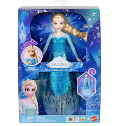 Frozen Light-Up Singing Elsa Doll