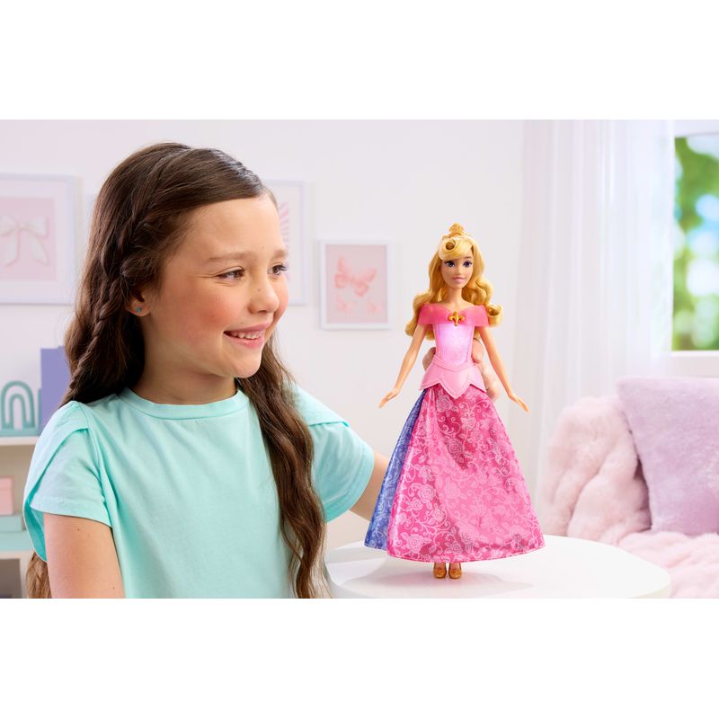 Disney Princess Aurora Pink To Blue Dress Fashion Doll