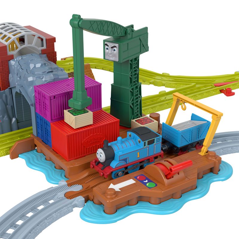 Thomas & Friends Cranky's Dockside Delivery Train Set