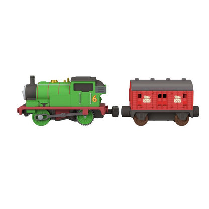 Thomas & Friends by Fisher-Price Motorized Percy Engine & Mail Car Train Percy
