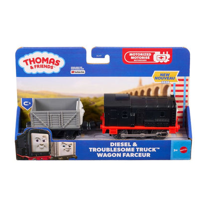 Thomas & Friends By Fisher-Price Motorized Train Engine Truck Wagon Farceur