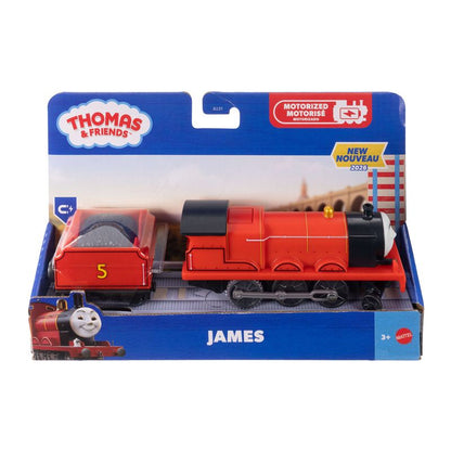 Thomas & Friends By Fisher-Price Motorized Train Engine & Tender James