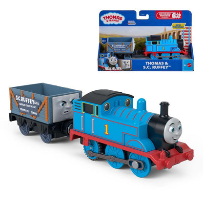 Thomas & Friends by Fisher-Price Motorized Thomas Train Engine & S.C. Ruffey