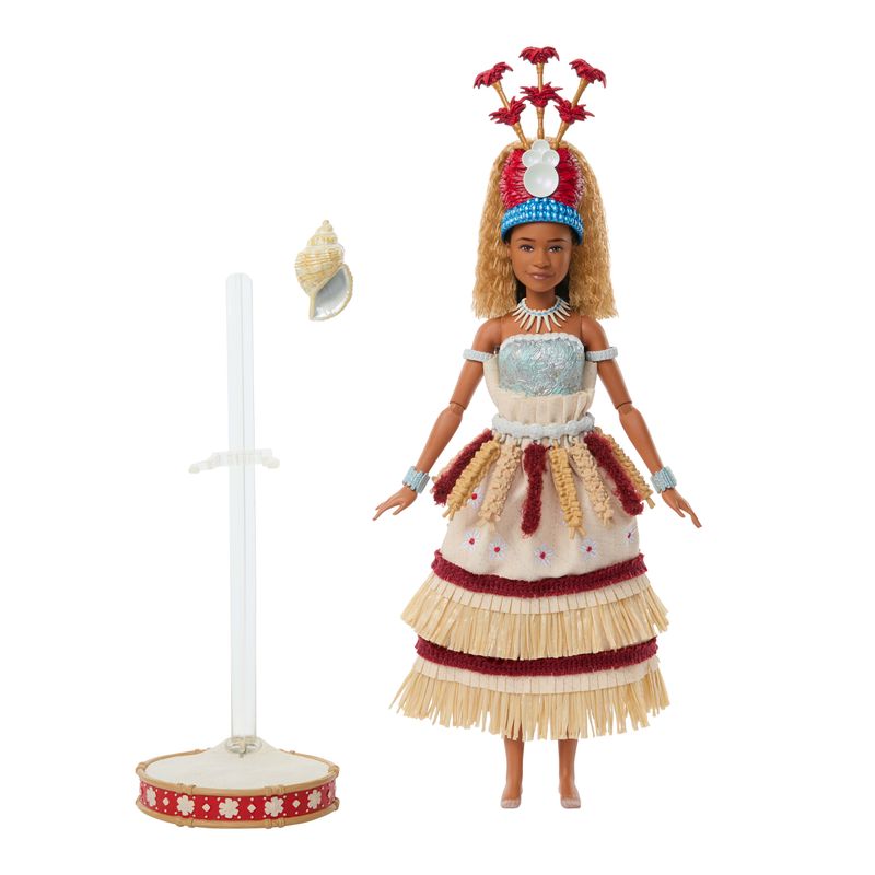Moana Collectible Fashion Doll In Live-Action Ceremonial Look