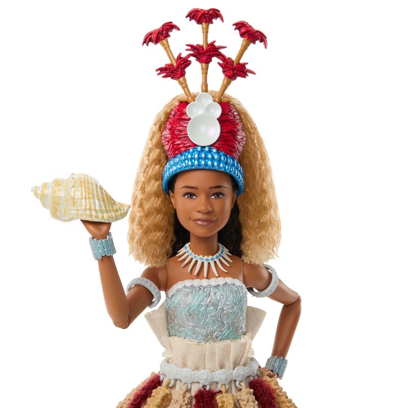 Moana Collectible Fashion Doll In Live-Action Ceremonial Look