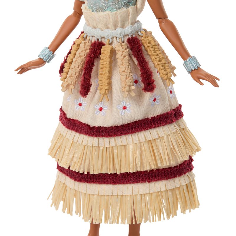 Moana Collectible Fashion Doll In Live-Action Ceremonial Look