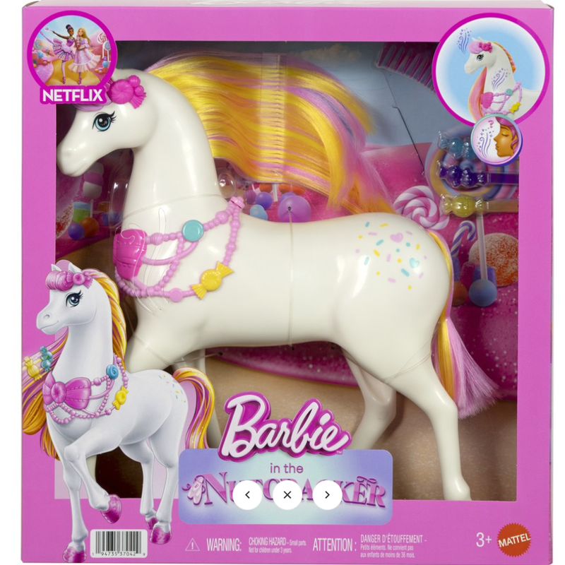 Barbie In The Nutcracker Land Of Sweets Horse And Accessories
