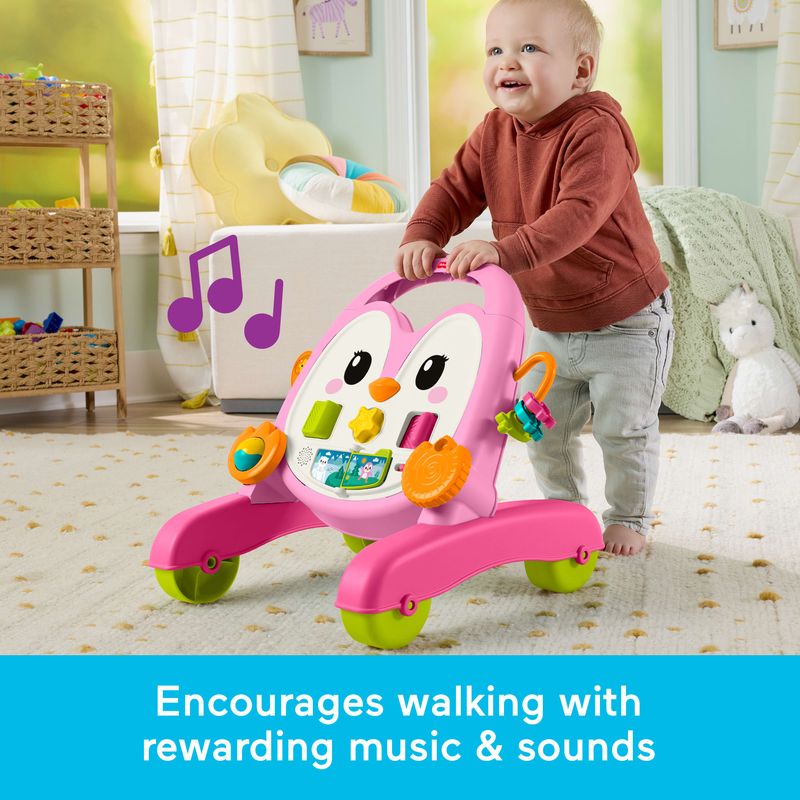 Fisher-Price 2-In-1 Musical Penguin Walker