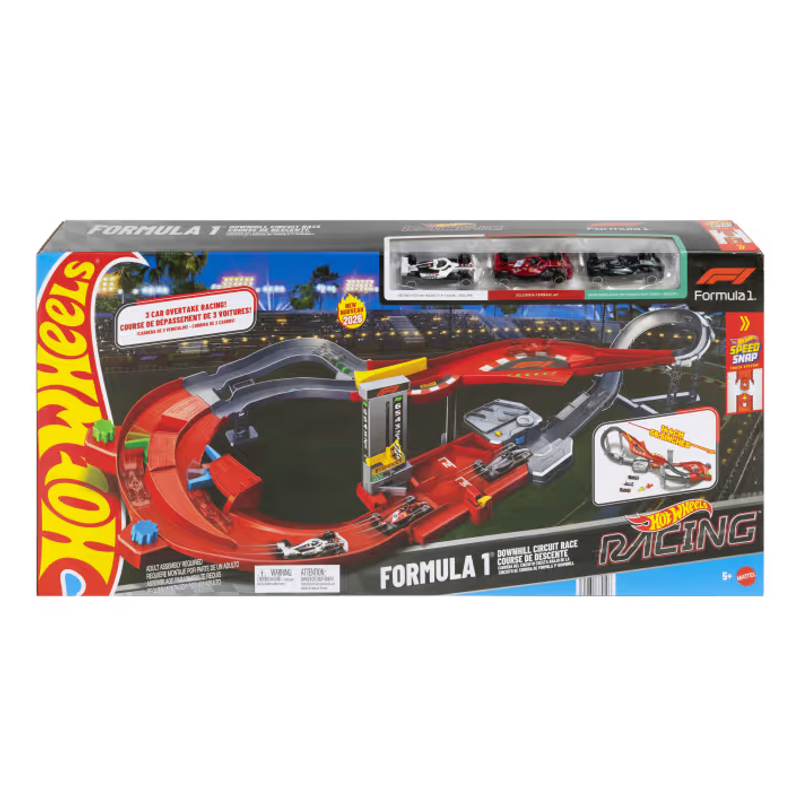 Hot Wheels Racing Formula 1 Downhill Circuit Race
