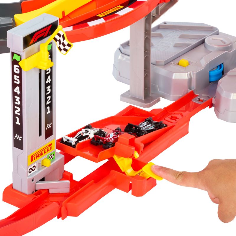 Hot Wheels Racing Formula 1 Downhill Circuit Race