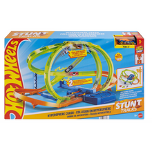 Hot Wheels Stunt Tracks Hypersphere Crash