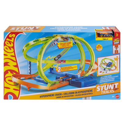 Hot Wheels Stunt Tracks Hypersphere Crash