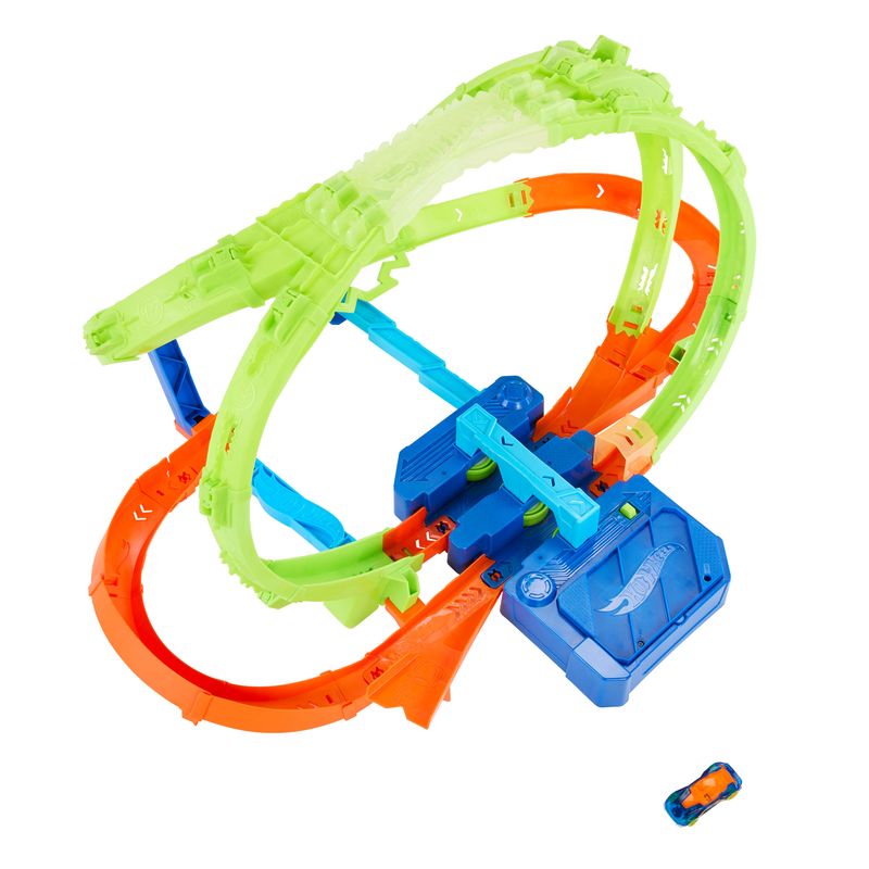 Hot Wheels Stunt Tracks Hypersphere Crash