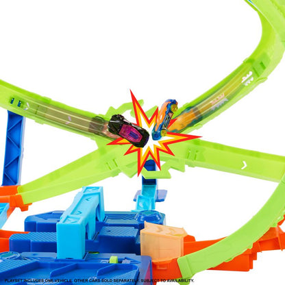 Hot Wheels Stunt Tracks Hypersphere Crash