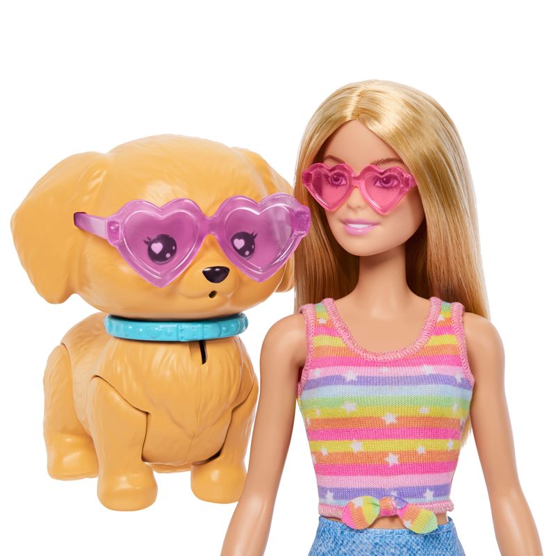Barbie Skate And Run Pup Doll And Accessories