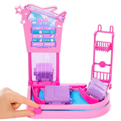 Barbie Family & Friends Baggage Claim Playset