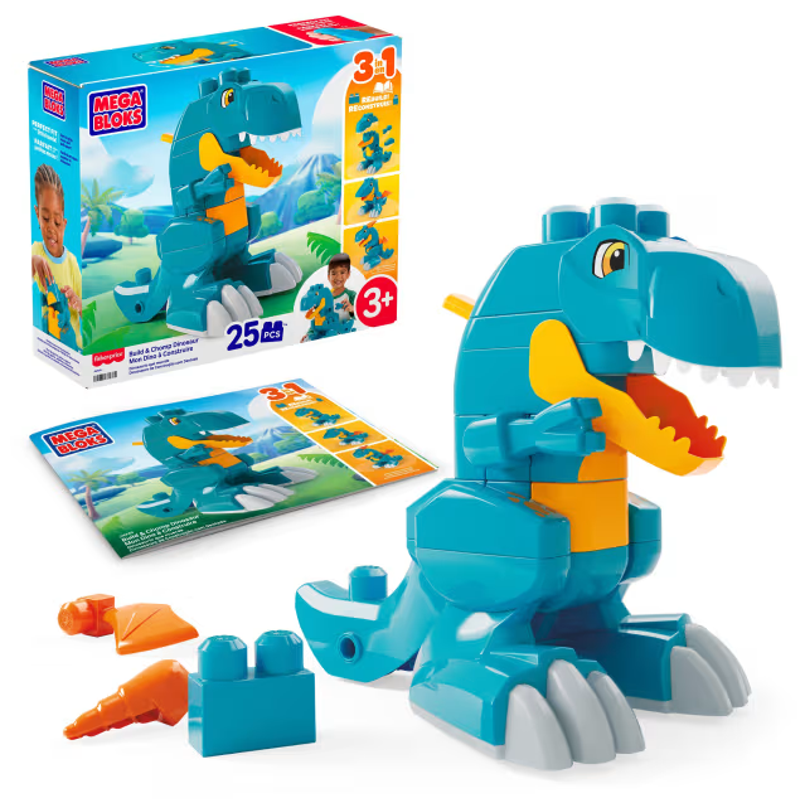 Mega Bloks Build & Chomp Dinosaur