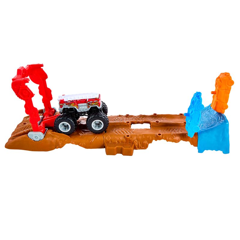 Hot Wheels Monster Trucks Launch & Stunt Challenge