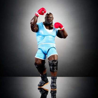 WWE x Street Fighter Mark Henry Action Figure & Accessories, 6" Collectible Balrog Mashup Set