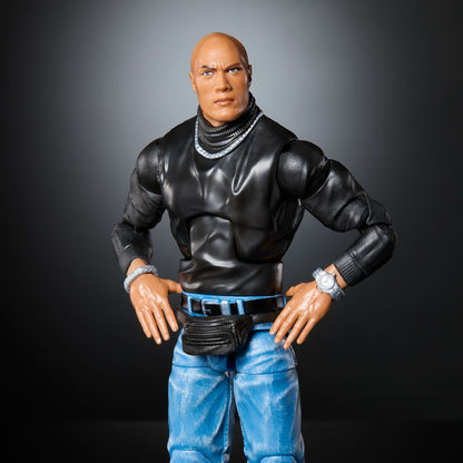 WWE Elite Collection The Rock Action Figure