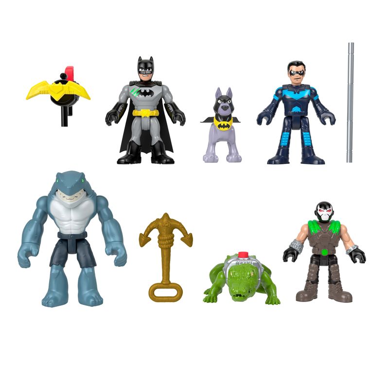 Imaginext DC Super Friends Multi Pack with 6 action figures