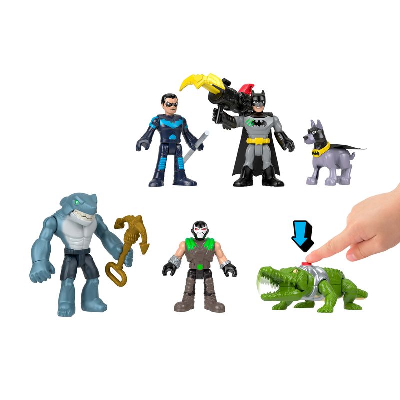 Imaginext DC Super Friends Multi Pack with 6 action figures