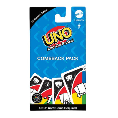 UNO Add-on Packs Card Game Comeback Pack for Kids