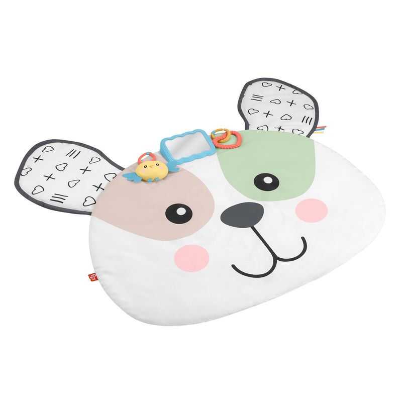 Fisher-Price Puppy Perfection Giant Play Mat for Newborn Tummy Time