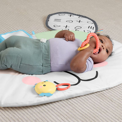 Fisher-Price Puppy Perfection Giant Play Mat for Newborn Tummy Time