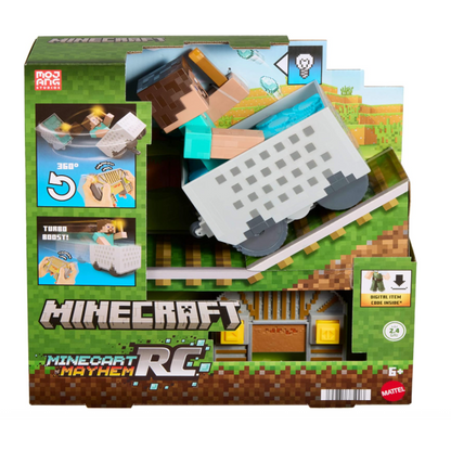 Minecraft Minecart Remote Control