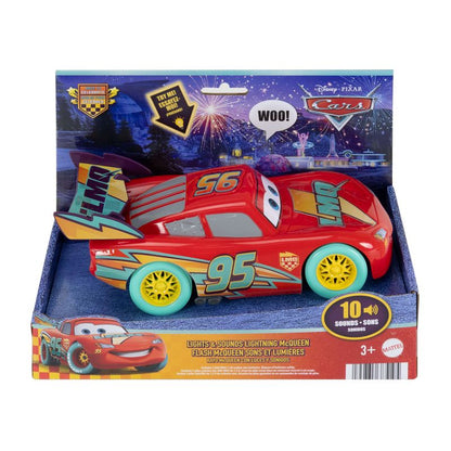 Cars Race To Celebrate Lights & Sounds Lightning Mcqueen