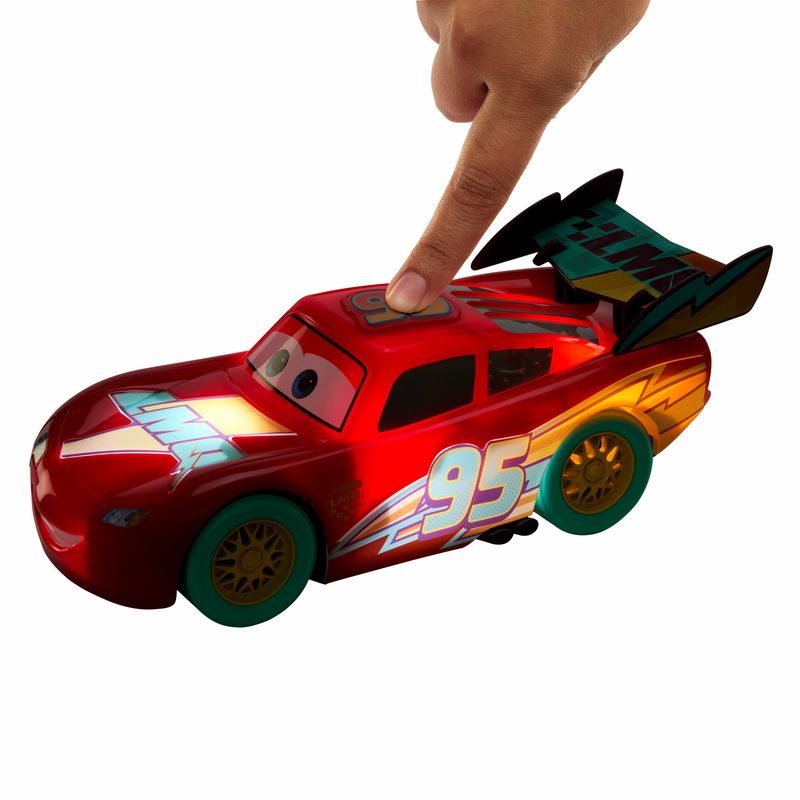 Cars Race To Celebrate Lights & Sounds Lightning Mcqueen