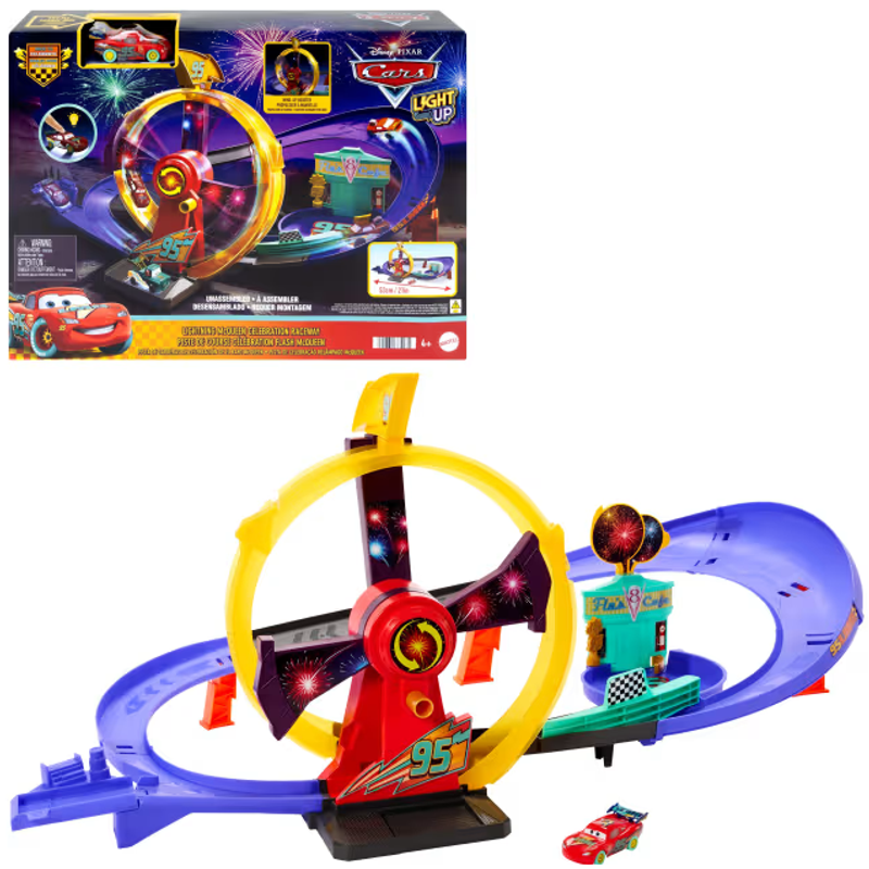 Cars Race To Celebrate Lightning Mcqueen Celebration Raceway