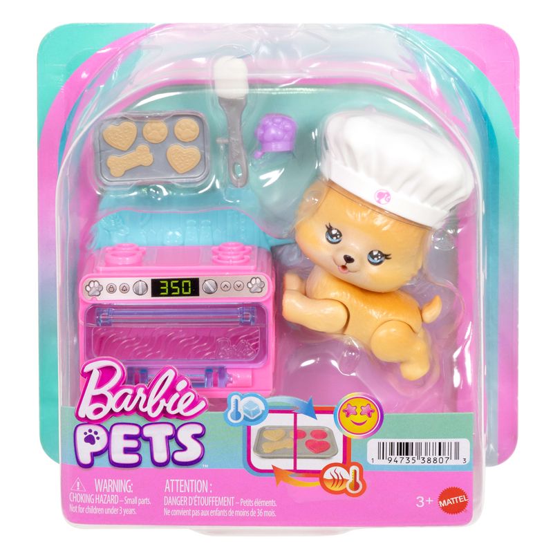 Barbie Dream Squad Pet Puppy with Baking-Themed