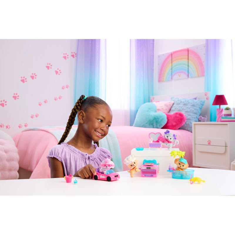 Barbie Dream Squad Pet Kitty and Vanity