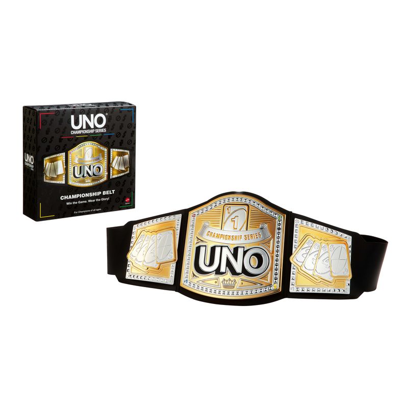 UNO Championship Series Belt Wearable Prize for Card Game Tournament Winners