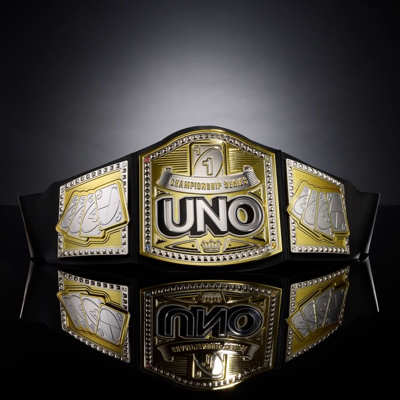 UNO Championship Series Belt Wearable Prize for Card Game Tournament Winners