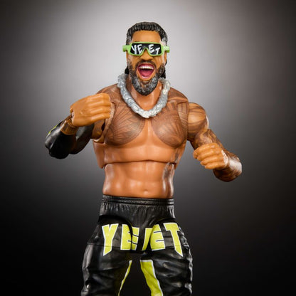 WWE Ultimate Edition Action Jey Uso Figure & Accessories Set, 6" Collectible Superstar