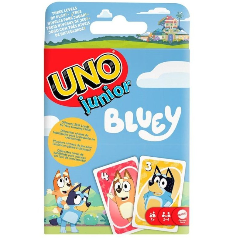 UNO Junior Bluey Card Game