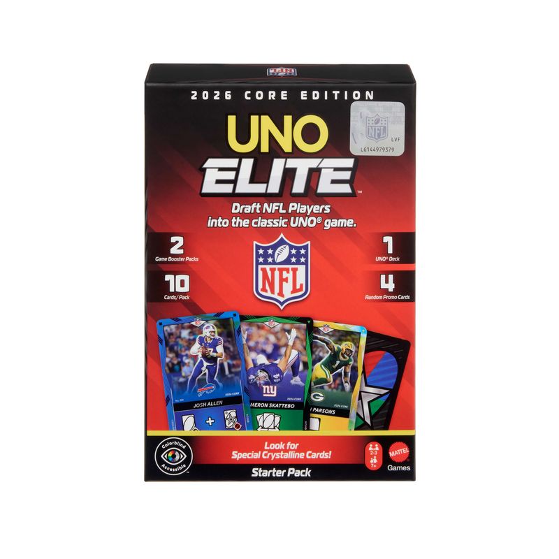UNO Elite NFL 2026 Core Edition Starter Pack