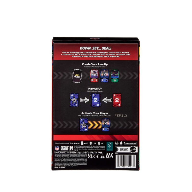 UNO Elite NFL 2026 Core Edition Starter Pack