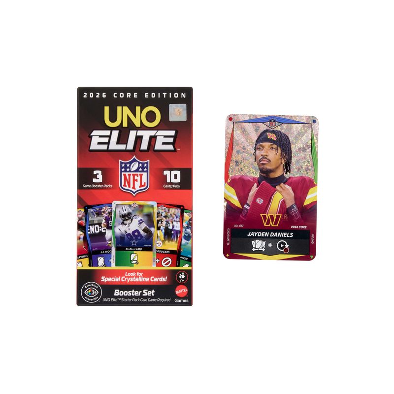 UNO Elite NFL 2026 Core Edition Booster Set