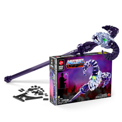 Mattel Brick Shop Masters of the Universe Havoc Staff Collector Building Set (1098 Pieces)