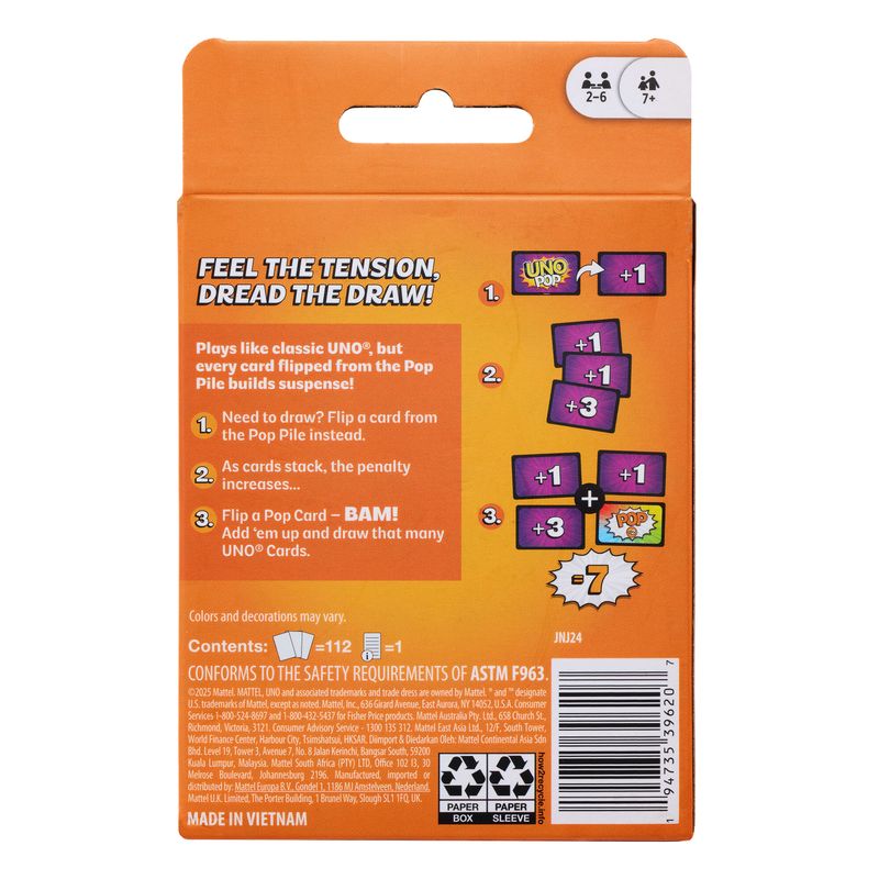 UNO Pop Card Game