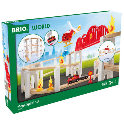 BRIO Mega Spiral Set 73 Pieces