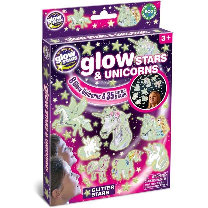 Brainstorm Glow Stars and Unicorns