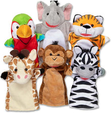 Melissa & Doug Safari Puppet Set