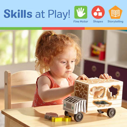 Melissa & Doug Animal Rescue Wooden Play Set