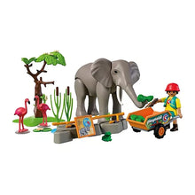 Playmobil Elephant With Zookeeper