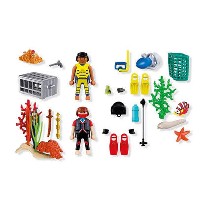 Playmobil Police Diver With Treasure